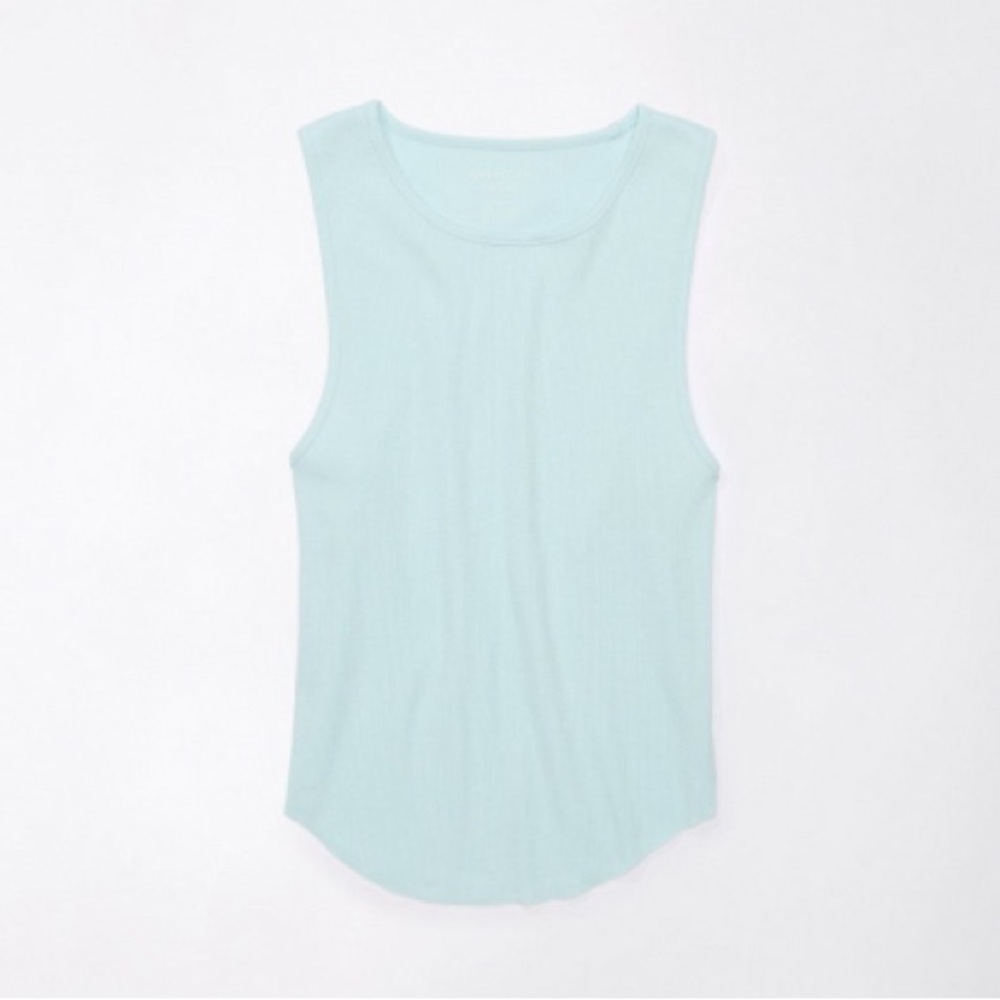 AE High Neck Daily Fave Tank Top (NWT)